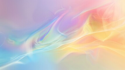 Obraz premium Abstract Pastel Waves