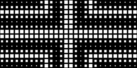 Square Vector Abstract Geometric Background. Halftone Square Pattern