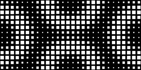 Square Vector Abstract Geometric Background. Halftone Square Pattern