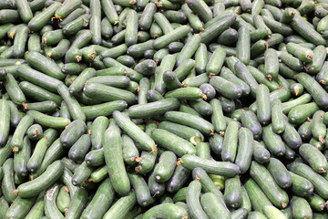 Vegetables and fruits are sold at a bazaar in Israel.