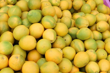 Vegetables and fruits are sold at a bazaar in Israel.