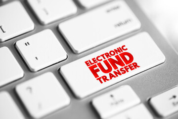 Electronic Fund Transfer is the electronic transfer of money from one bank account to another, text...