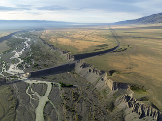 Dzungarian Gate (Zhongar Gate) is a mountain passage between the Dzungarian Alatau ranges from the west and the Barlyk ridge from the east, near the border with the Republic of China. Kazakhstan.