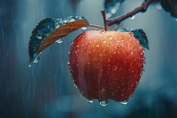 Apple banner. Apple background. Close-up food photography
