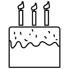 birthday cake icon