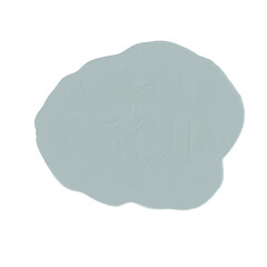 Shape painting with brush marks.