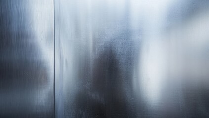 Fototapeta premium Stainless steel background with mist finish