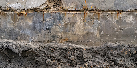 Built on a Rock-Solid Foundation: A close-up of the foundation of a well-constructed house, symbolizing the strength of the American spirit.