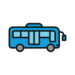 Bus icon vector design templates simple and modern