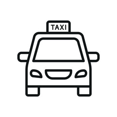 Taxi icon vector design templates simple and modern concept