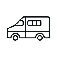 Van icon vector design templates simple and modern