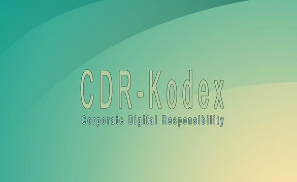 Illustration mit dem Schriftzug "CDR-Kodex"