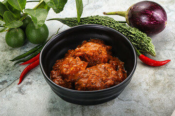 Kashmiri aloo dum - potato stuffed cheese