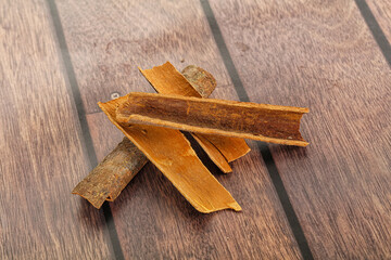 Natural wild organic cinnamon aroma