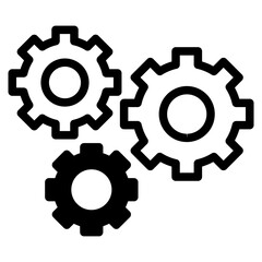 Setting gear icon. Gear wheel icon set. Cogwheel group. Cogwheel. Gears design collection on white background. Gear wheel icons.