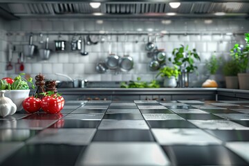 Clean Restaurant Kitchen, Hygiene, Sanitation, and Food Safety Standards, Sparkling Surfaces, Gleaming Equipment, A Commitment to Excellence in Food Preparation