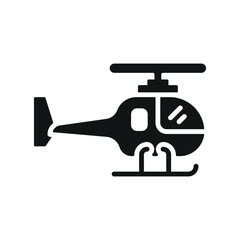 Helicopter icon vector design templates simple and modern