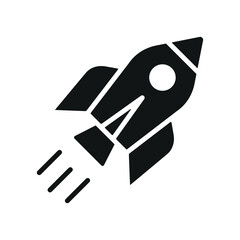 Rocket icon vector design templates simple and modern