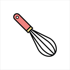 Fototapeta premium Whisk icon vector design templates simple and modern