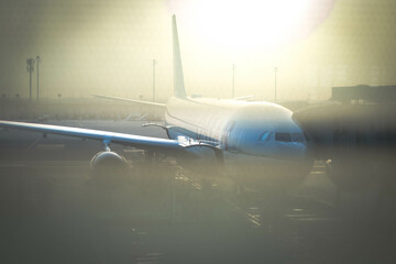 aircraft at the gate