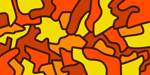 Abstract seamless pattern art decorative background