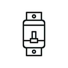 Circuit breaker icon vector design templates simple and modern