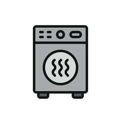 Dryer icon vector design templates simple and modern