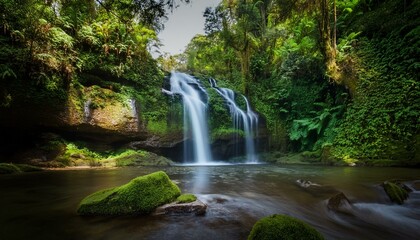 waterfall in the woods