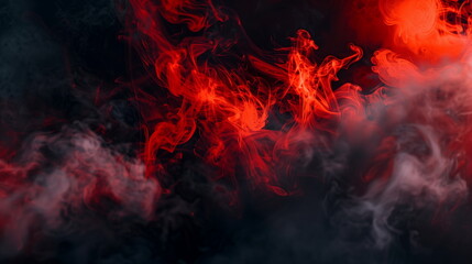 red fire smoke texture background