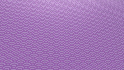  風に揺れる美しい日本文様の布・反物・着物