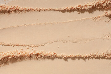 Pressed powder or blusher nude beige textured background