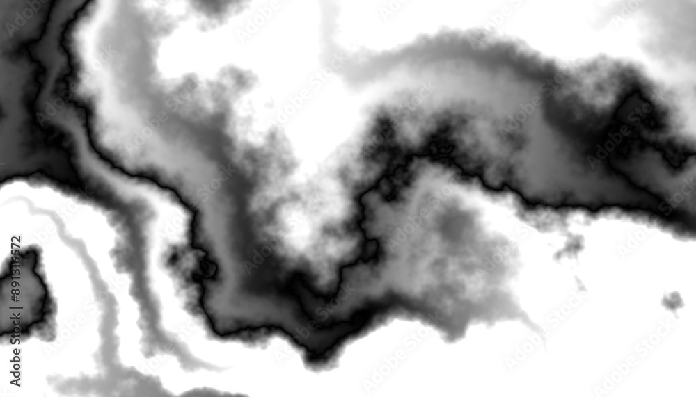 Poster black smoke steam isolated transparent background. fog and mist effect for text or space. overlay wi