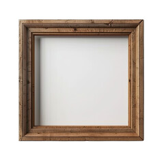 Fototapeta premium Minimalist empty room with a blank frame