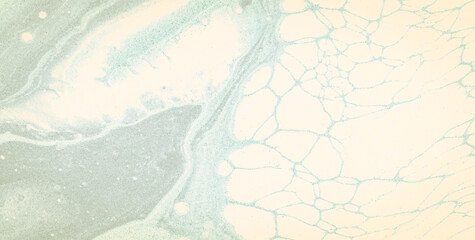 Enigmatic Elegance: Oil-Painted Liquid Art with Vibrant Translucent Colors