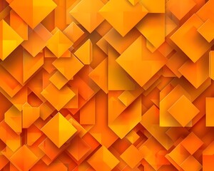 Obraz premium orange geometric background