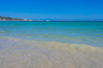 beach with water