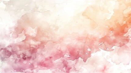 Fototapeta premium A delicate watercolor background with soft, flowing colors blending into each other.