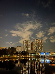 大都会の夜景