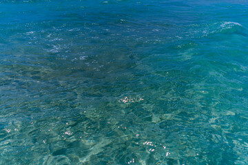 water in the sea
