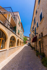 Obraz premium street in the town country