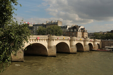 Naklejka premium Pont-neuf à Paris