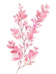 Fototapeta premium bouquet of flowers on white background 