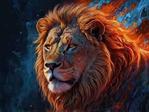 Animal tiger leopard lion forest wallpaper