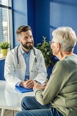 doctor and patient in hospital