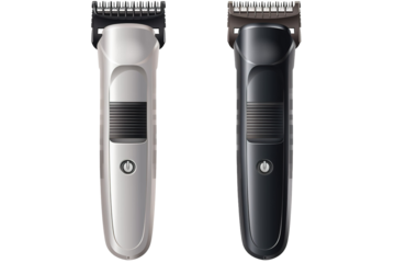 A Pair of Sleek and Modern Electric Trimmers Ready for a Close Shave on a Clear PNG or White Background.