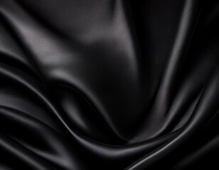 Fototapeta premium Classic Black Velvet Texture with a Matte Finish and Subtle Shine