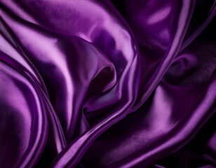 Obraz premium Luxurious Purple Velvet Background with Deep, Rich Color Tones
