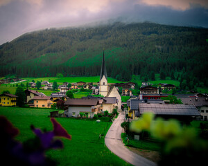 Fototapeta premium church in town