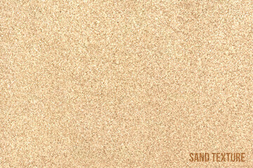 Sand texture background. Sandy beach pattern near sea. Desert ground. Fine granular realistic seamless vector illustration. Endless beige beach dune. © Mariquita vector