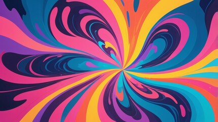 colorfull fluid swirl vortex background